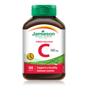 Jamieson Vitamin C 500 mg, tablete s podaljšanim sproščanjem 6-8 ur